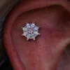 Annabelle korukärki -14k valkokulta