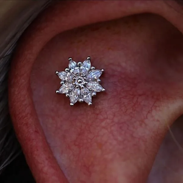 Annabelle korukärki -14k valkokulta