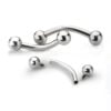 Curved barbell lävistyskoru -Titaani - Image 4