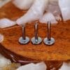 Sisäkierteinen labret kantaosa Tremun korukärkiin -Titaani - Image 2